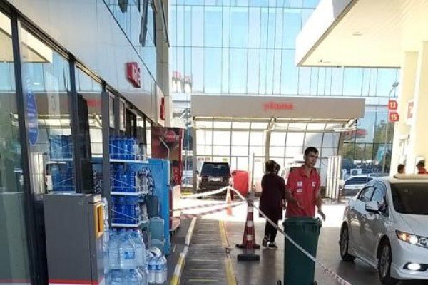 TOTAL PİAZZA İSTASYON ALANI ÇALIŞMASI