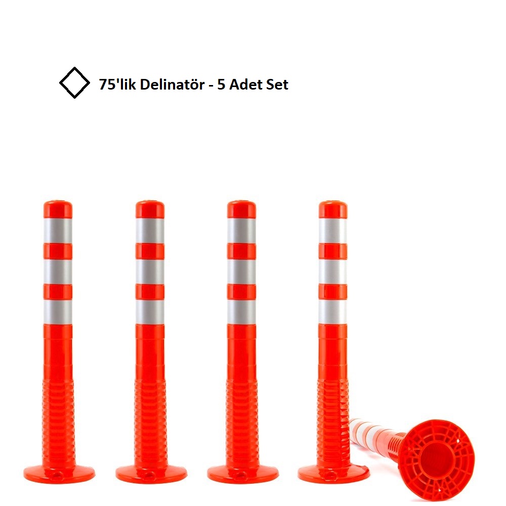 75'lik Delinatör - 5 Adet Set