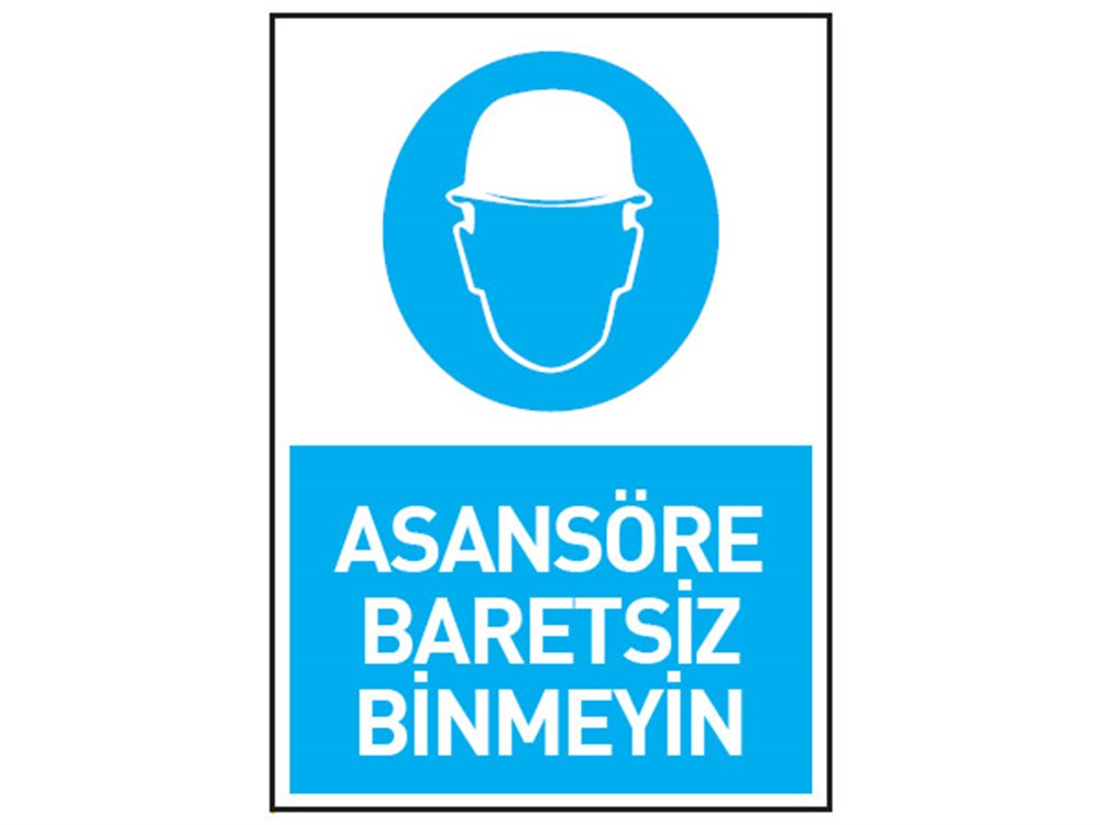 Asansöre Baretsiz Binmeyin