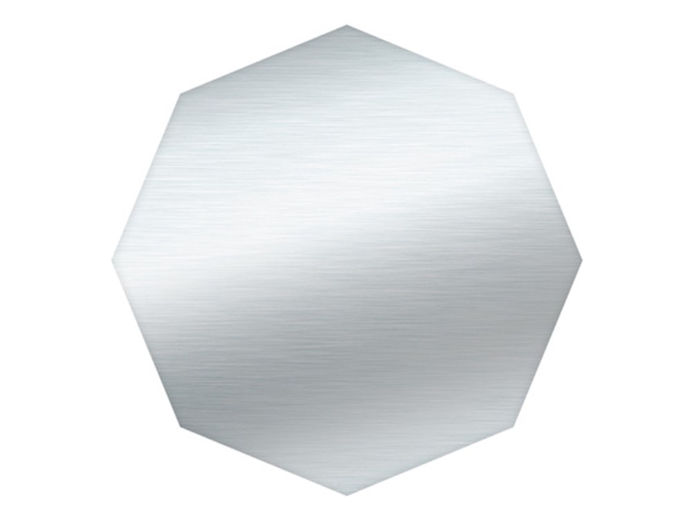 Boş Sac Levha Sekizgen 60 cm Galvaniz 2 mm
