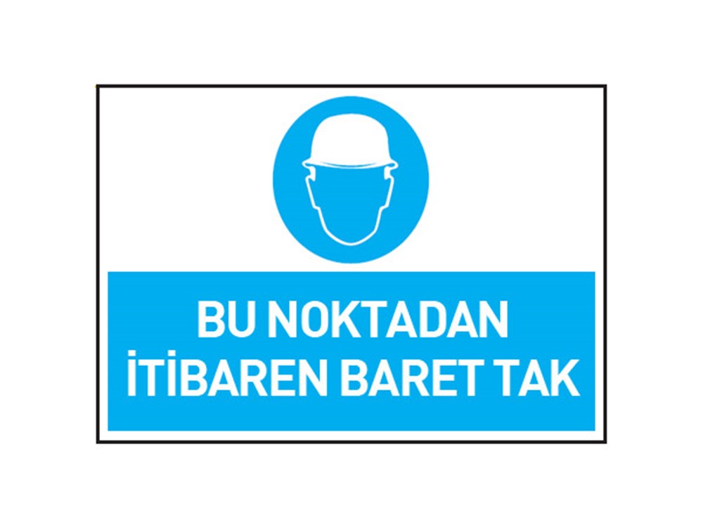 Bu Noktadan İtibaren Baret Tak