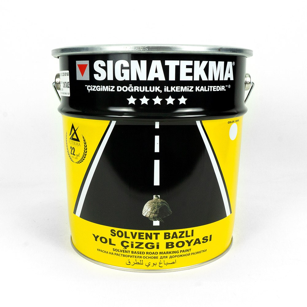 Constance MMA Esaslı Akrilik Yol Çizgi Boyası 25 kg Sarı