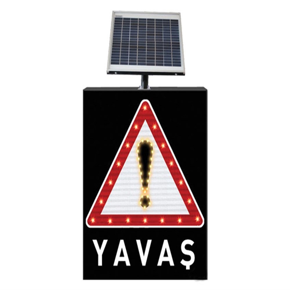 Güneş Enerjili Yavaş Levhası T-20 600 x 750 x 80 mm