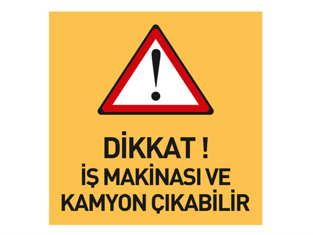 İş Makinası Çıkabilir Levhası 90x90 cm