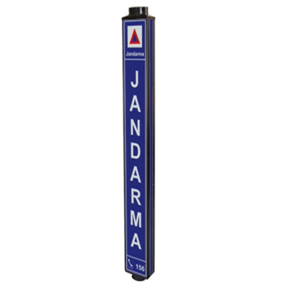 Jandarma Bilgilendirme Uyarı Levhası
