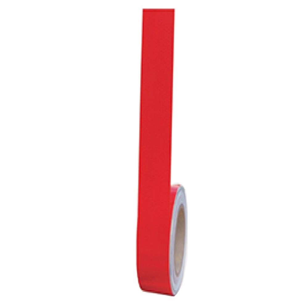 Kırmızı Reflektif Bant Mikroprizmatik, Reflektif Şerit 5 cm x 30 m 