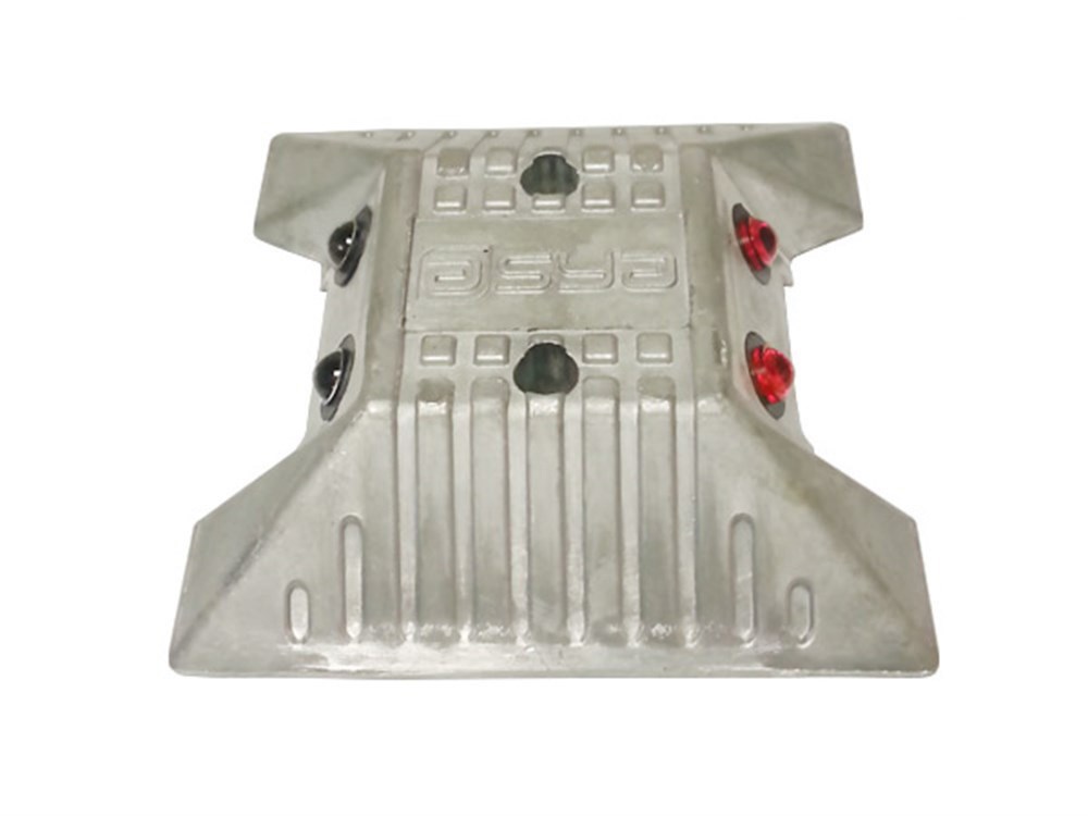 Metal Yol Butonu 12 x 12 x 2,8 cm 