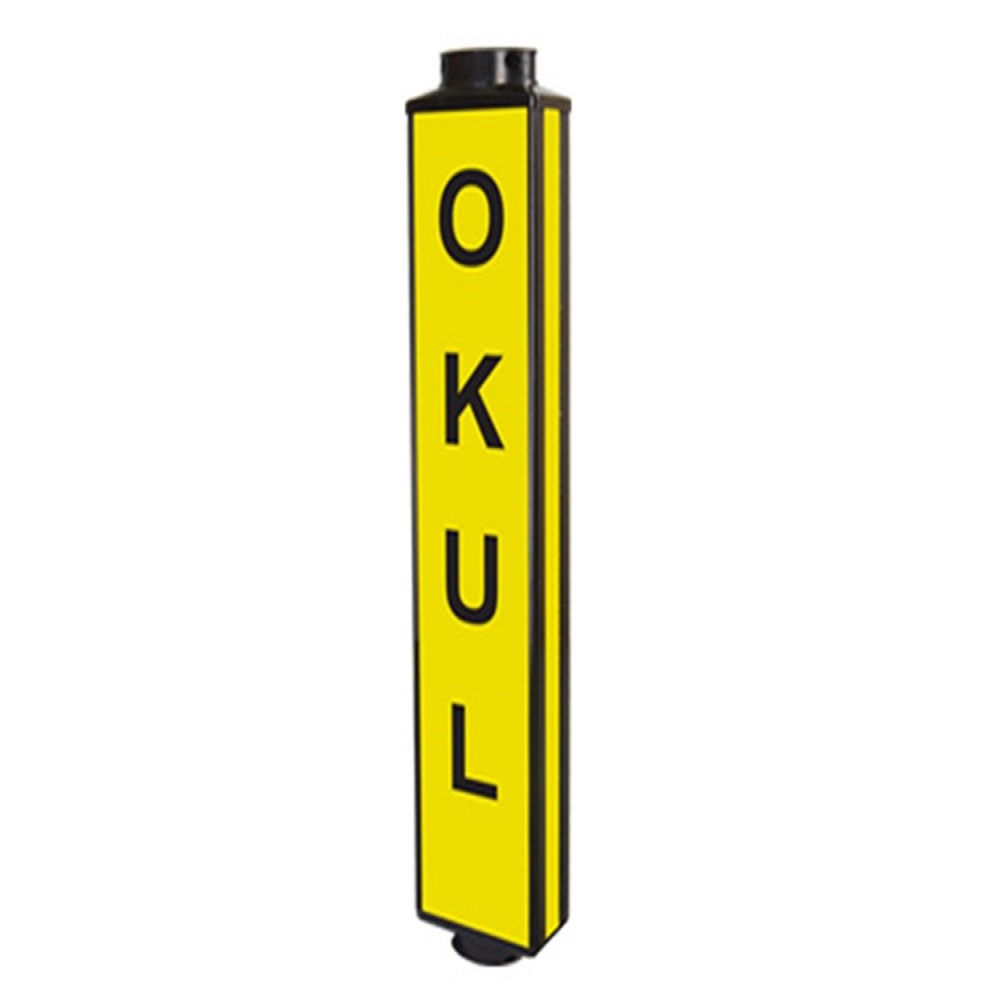 Okul Bilgilendirme Uyarı Levhası