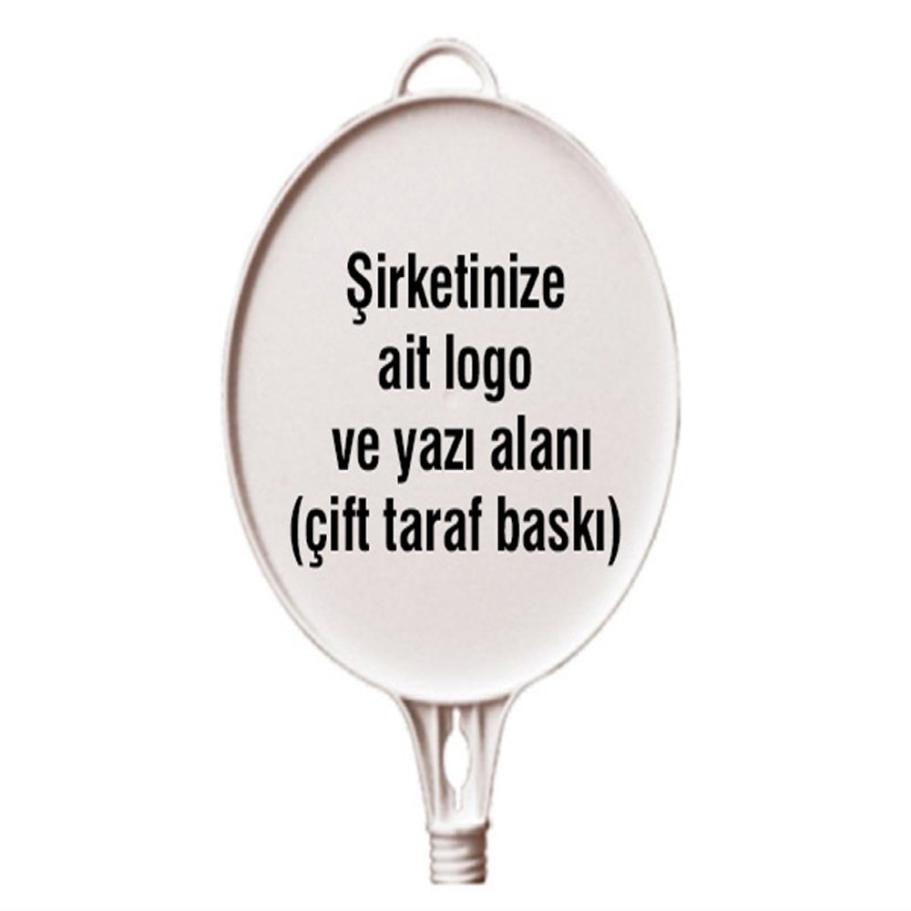 Özel Tasarımlı Yuvarlak Levha Çift Taraf Baskı